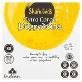 Sharwoods Extra Large Plain Poppodoms 1kg  Adomoo